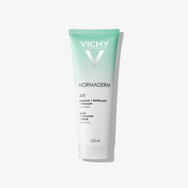 Vichy Normaderm Gel Esfoliante 3 em 1 125ml